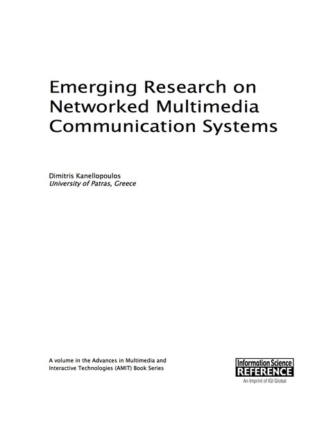 Cover image for book Emerging Research on Networked Multimedia Communication Systems