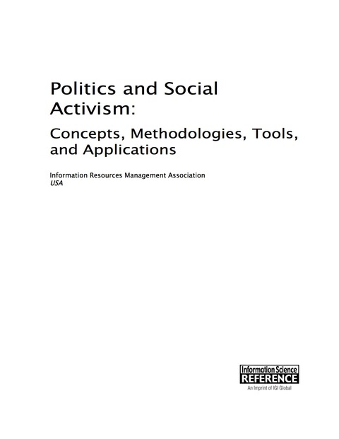 Cover image for book Politics and Social Activism: Concepts, Methodologies, Tools, and Applications