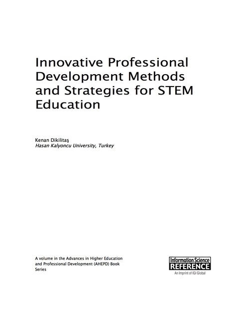 Cover image for book Innovative Professional Development Methods and Strategies for STEM Education