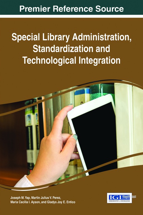 Cover image for book Special Library Administration, Standardization and Technological Integration