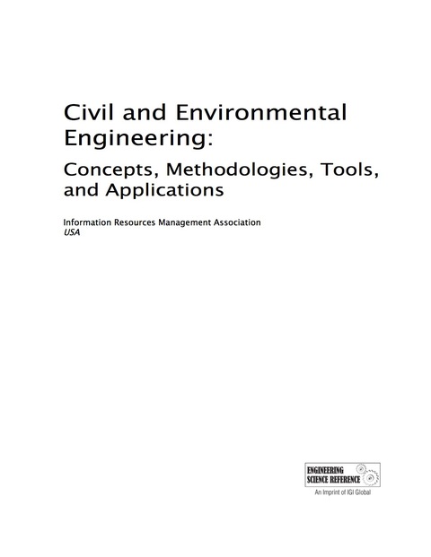 Cover image for book Civil and Environmental Engineering: Concepts, Methodologies, Tools, and Applications