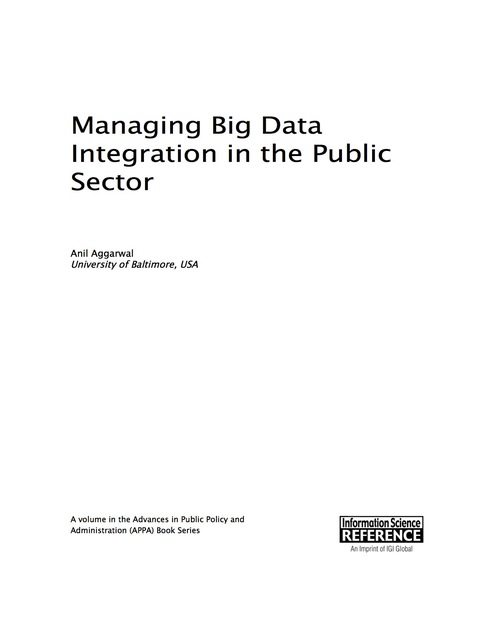 Cover image for book Managing Big Data Integration in the Public Sector