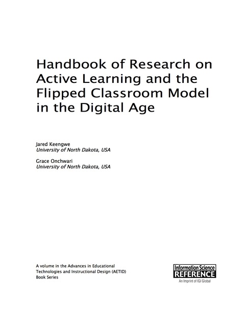 Cover image for book Handbook of Research on Active Learning and the Flipped Classroom Model in the Digital Age