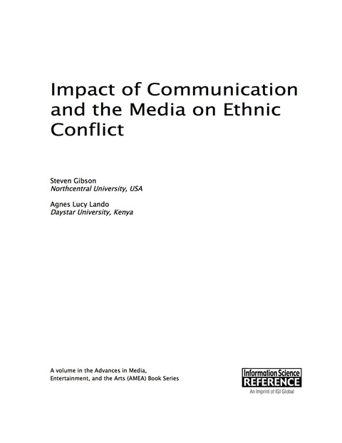 Cover image for book Impact of Communication and the Media on Ethnic Conflict