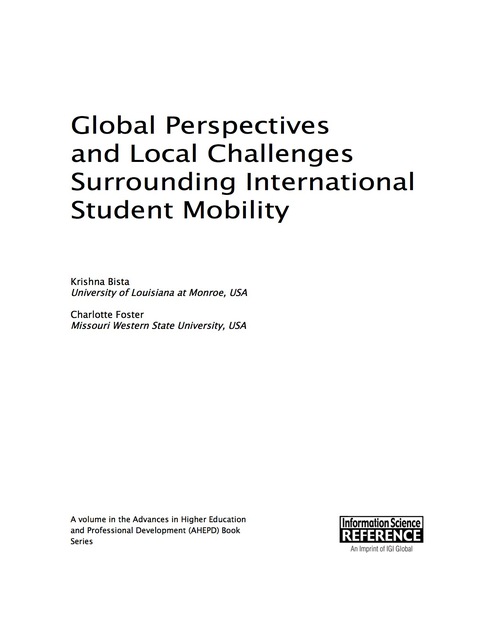 Cover image for book Global Perspectives and Local Challenges Surrounding International Student Mobility