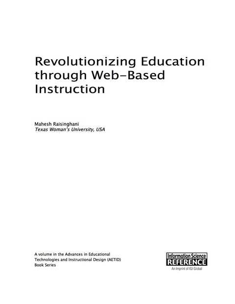 Cover image for book Revolutionizing Education through Web-Based Instruction