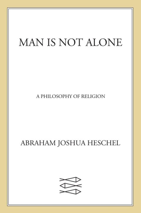 Cover image for book Man Is Not Alone