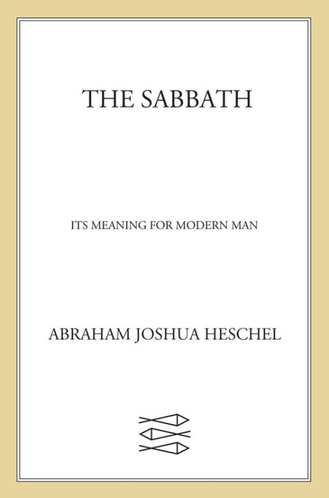 Cover image for book The Sabbath
