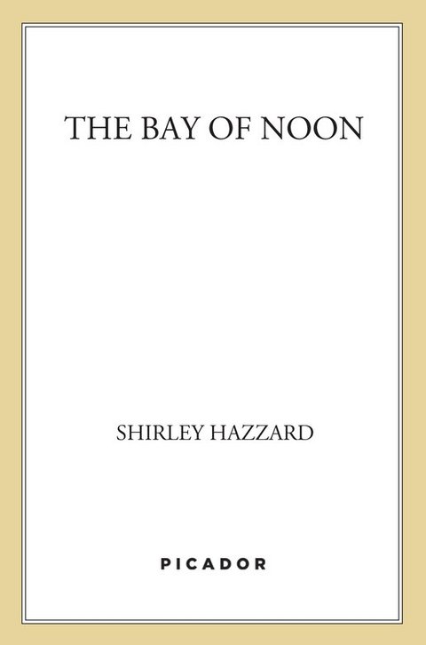 Cover image for book The Bay of Noon