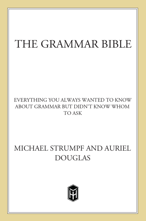 Cover image for book The Grammar Bible