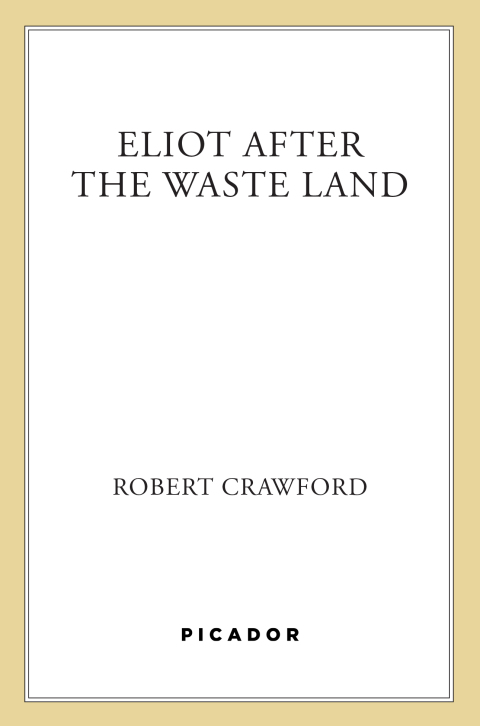 Cover image for book Eliot After "The Waste Land"