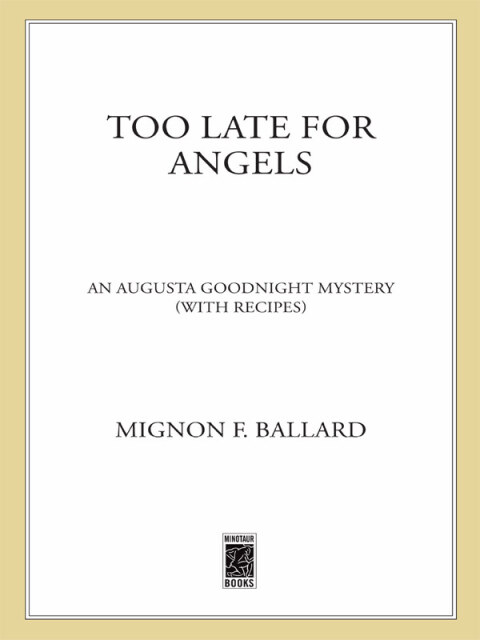 Cover image for book Too Late for Angels