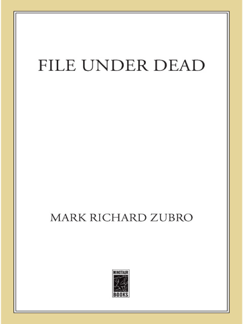 Cover image for book File Under Dead
