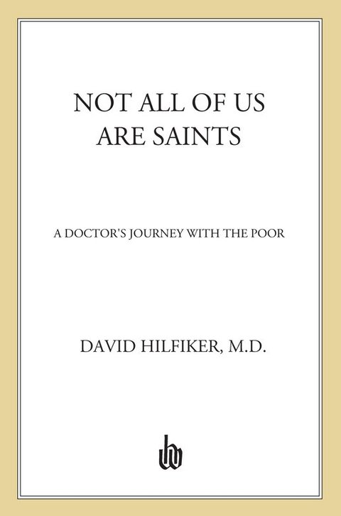 Cover image for book Not All of Us Are Saints