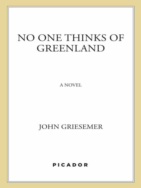 Cover image for book No One Thinks of Greenland