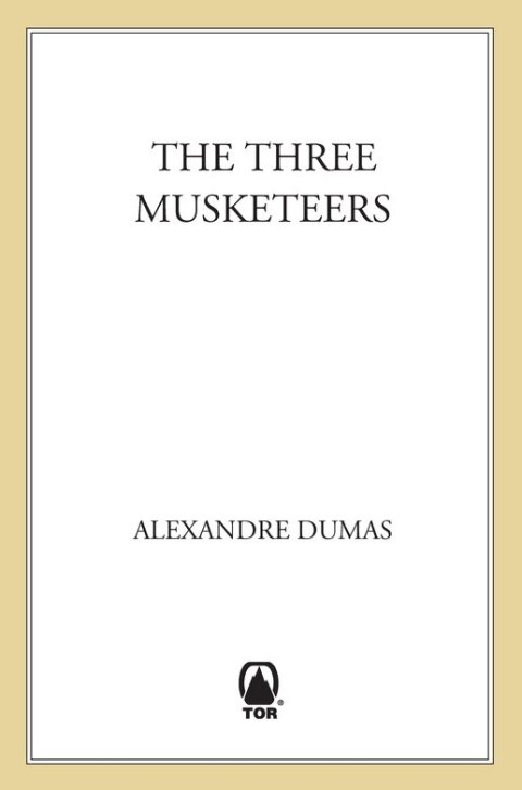 Cover image for book The Three Musketeers