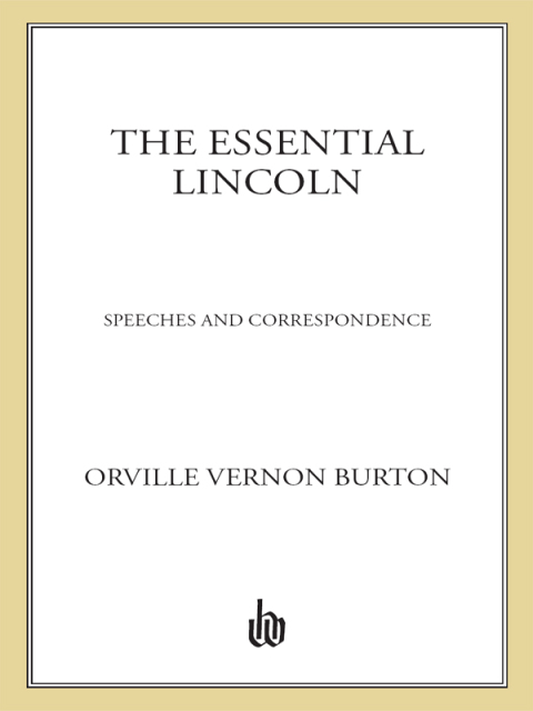 Cover image for book The Essential Lincoln