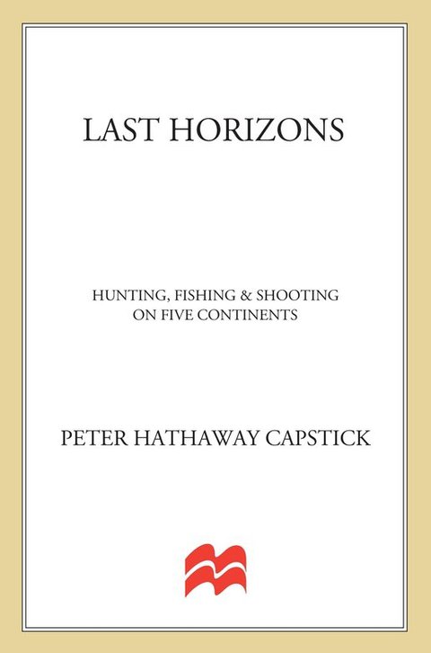 Cover image for book Last Horizons