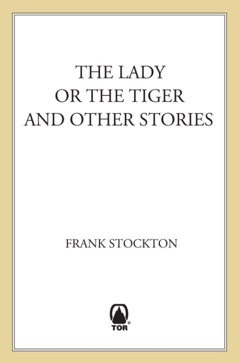 Cover image for book The Lady or the Tiger