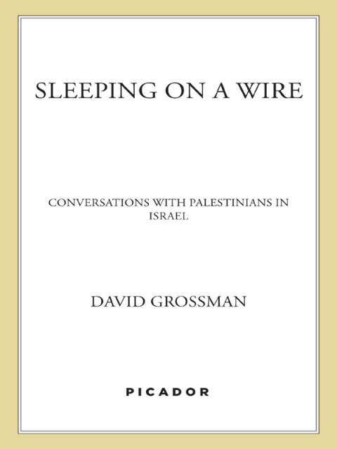 Cover image for book Sleeping on a Wire