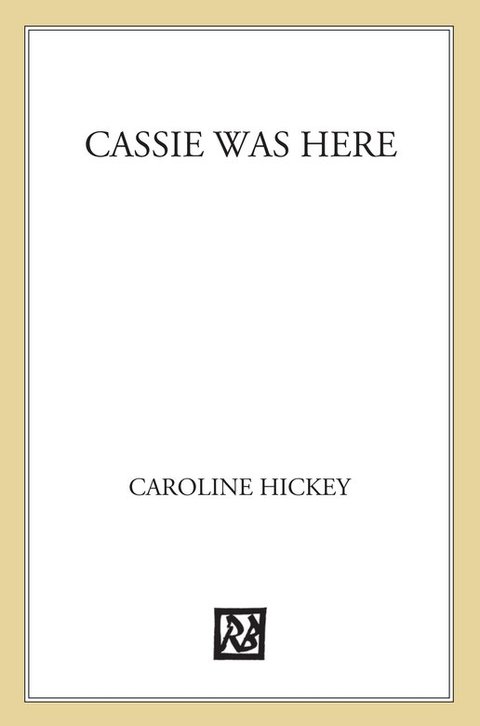 Cover image for book Cassie Was Here
