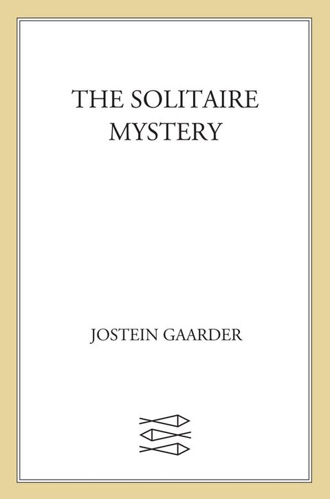 Cover image for book The Solitaire Mystery
