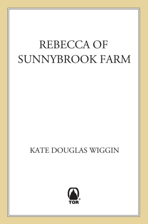 Cover image for book Rebecca of Sunnybrook Farm