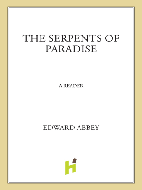 Cover image for book The Serpents of Paradise