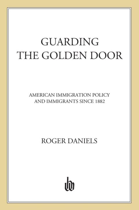 Cover image for book Guarding the Golden Door