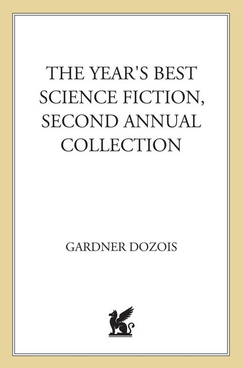 Cover image for book The Year's Best Science Fiction: Second Annual Collection