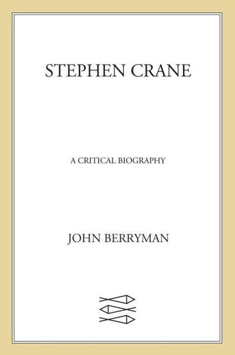Cover image for book Stephen Crane