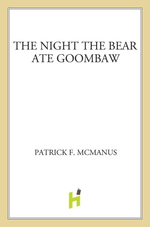 Cover image for book The Night the Bear Ate Goombaw