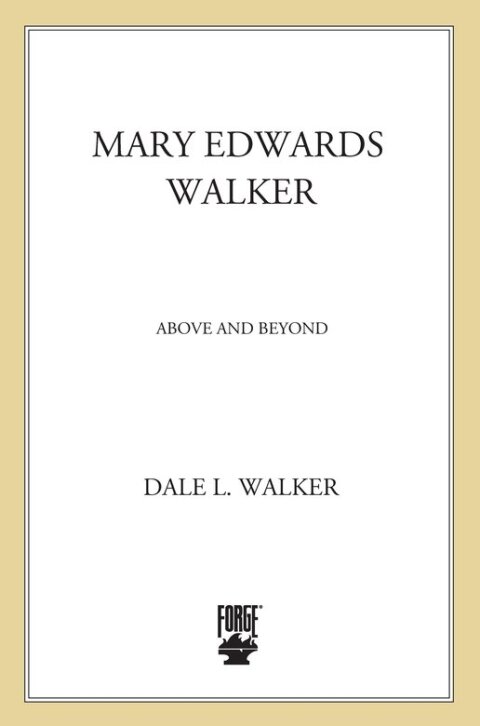 Cover image for book Mary Edwards Walker