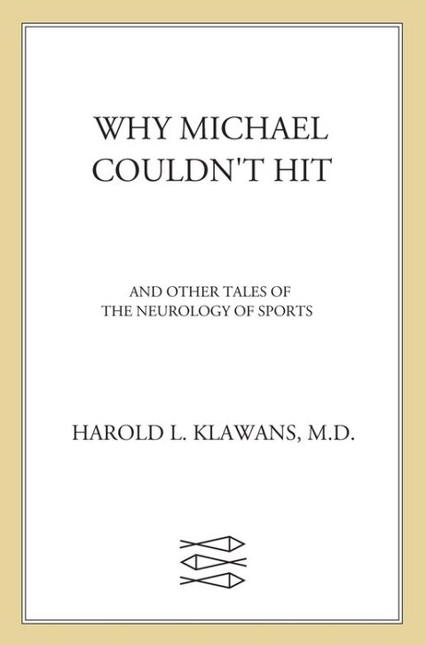 Cover image for book Why Michael Couldn't Hit