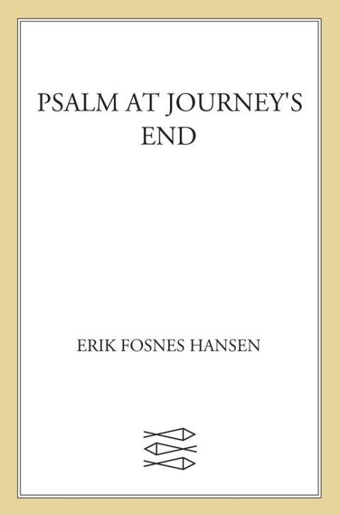 Cover image for book Psalm at Journey's End
