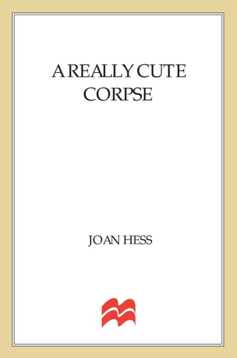 Cover image for book A Really Cute Corpse
