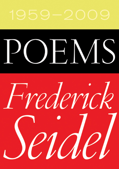Cover image for book Poems, 1959–2009