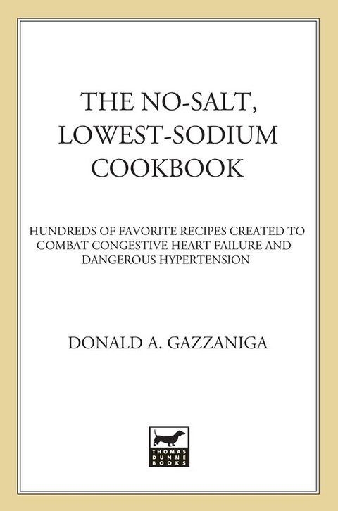 Cover image for book The No-Salt, Lowest-Sodium Cookbook