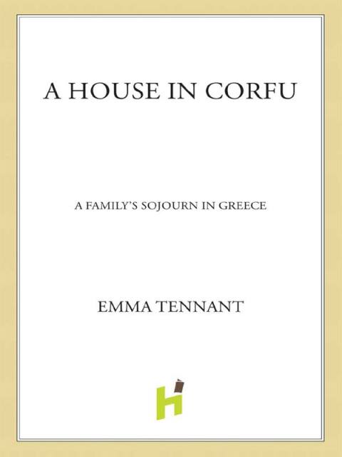 Cover image for book A House in Corfu