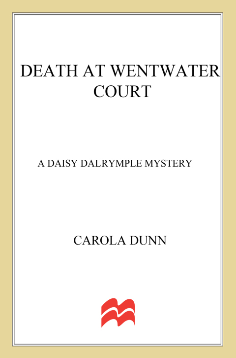 Cover image for book Death At Wentwater Court