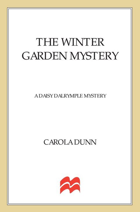 Cover image for book The Winter Garden Mystery
