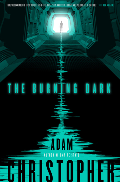 Cover image for book The Burning Dark