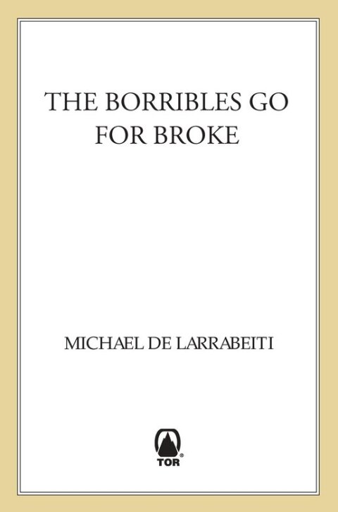 Cover image for book The Borribles Go For Broke
