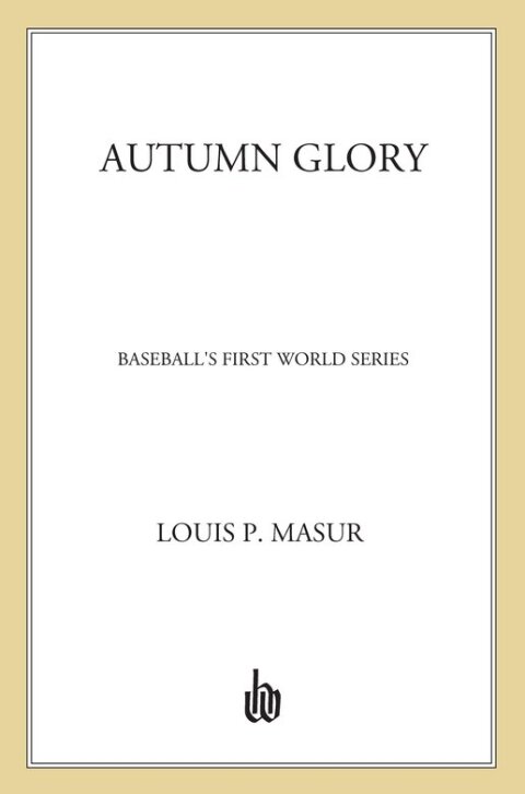 Cover image for book Autumn Glory