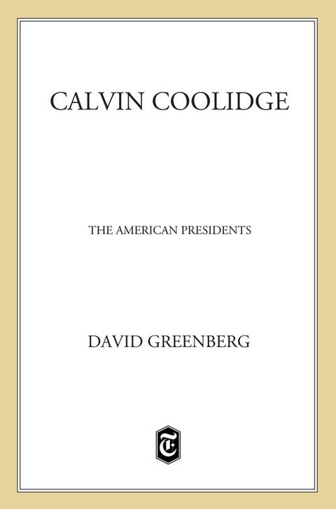 Cover image for book Calvin Coolidge