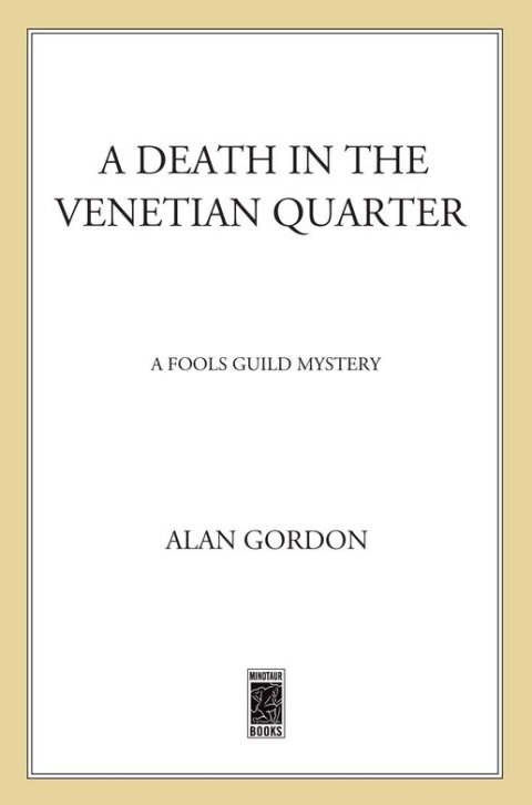 Cover image for book A Death in the Venetian Quarter