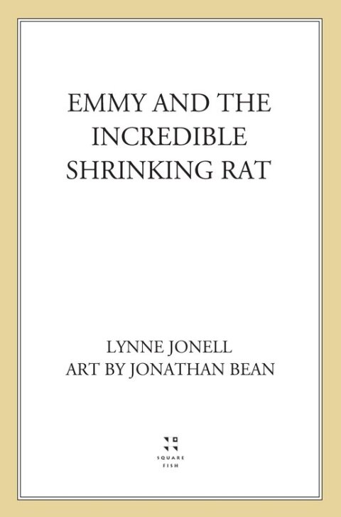 Cover image for book Emmy and the Incredible Shrinking Rat