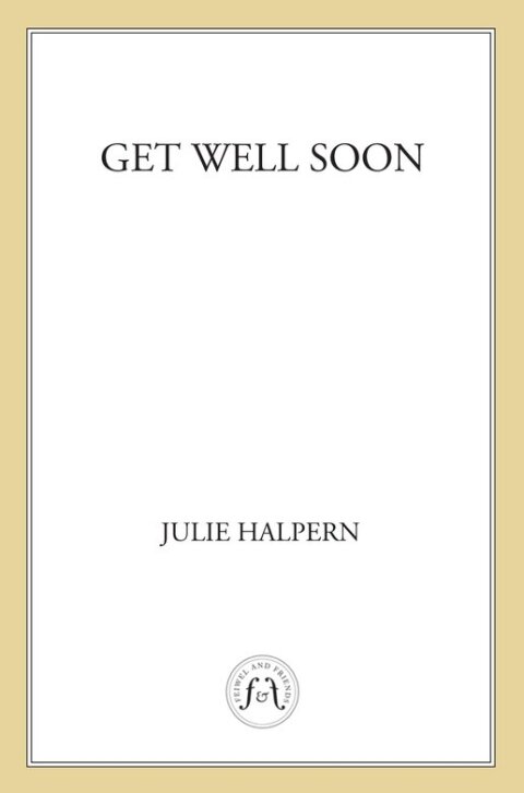 Cover image for book Get Well Soon