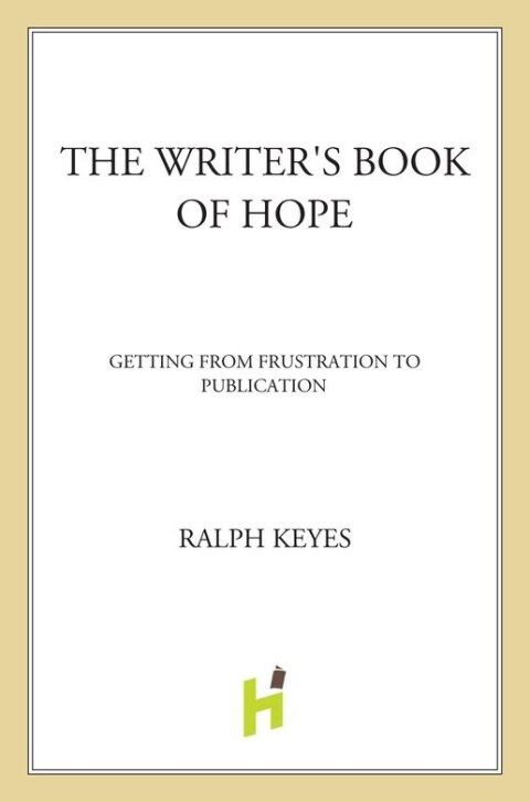 Cover image for book The Writer's Book of Hope
