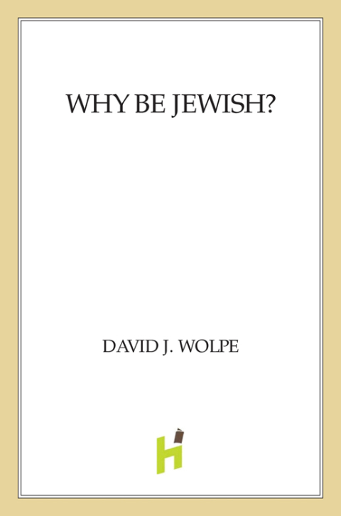 Cover image for book Why Be Jewish?